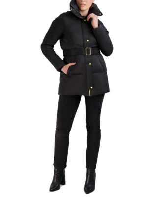 Macy's cole haan coat best sale