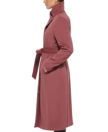 Macys cole haan wrap coat clearance