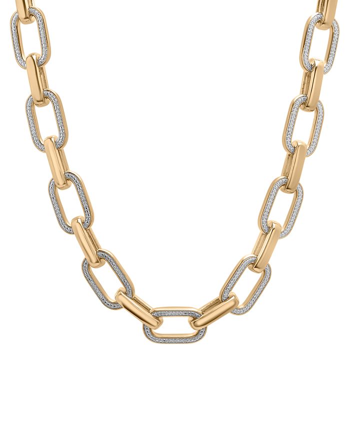 Mens diamond link chain clearance