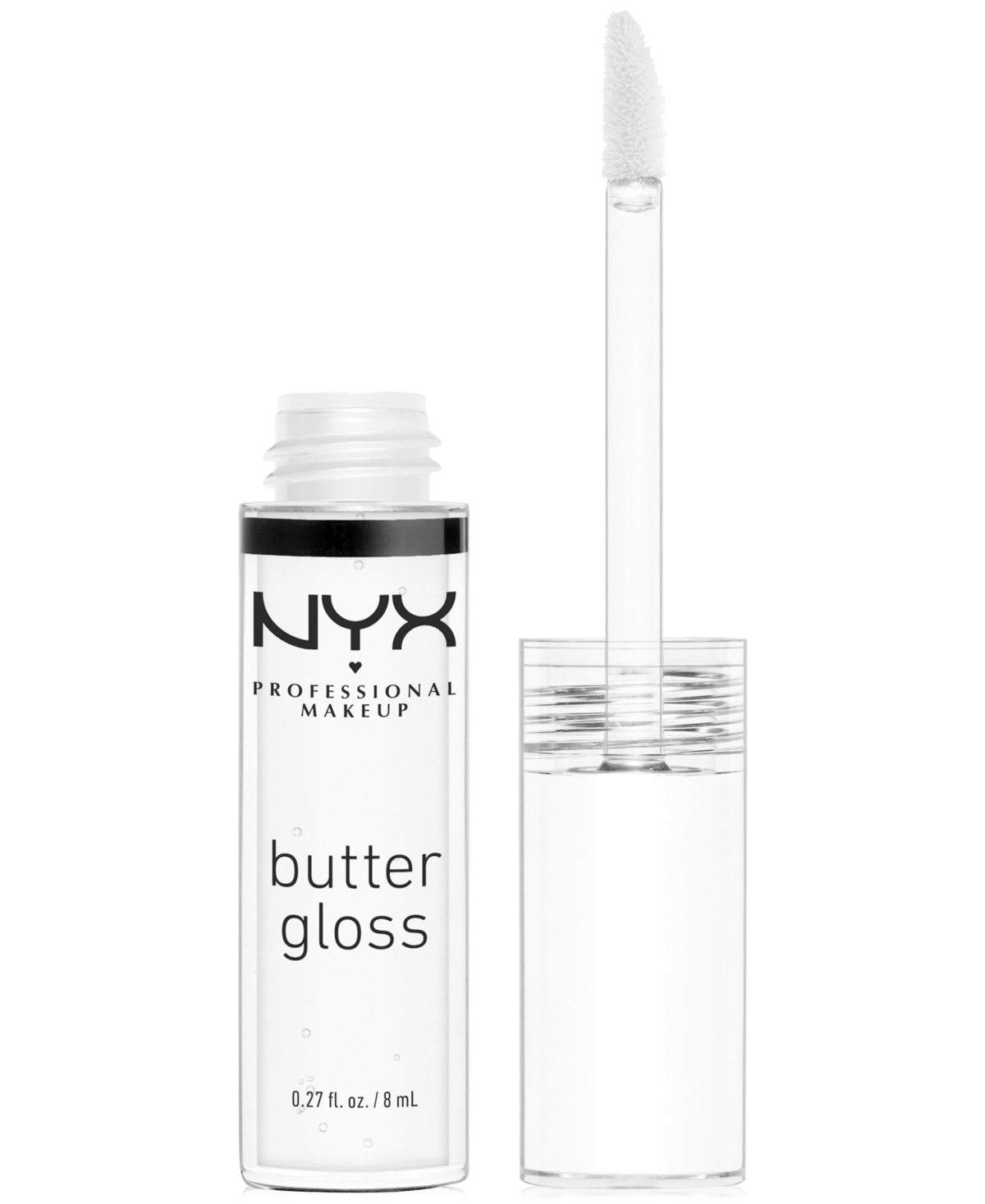 Nyx Professional Makeup Butter Gloss Non-stick Lip Gloss In Clear
