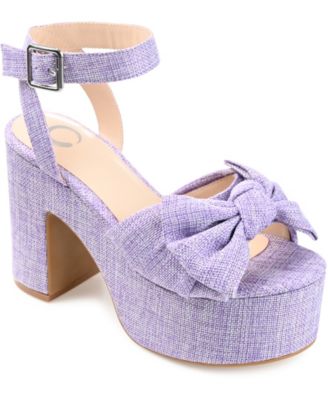 Women's Zenni Platform Bow Sandals