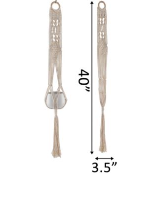 Macrame Plant Hanger, 40"
