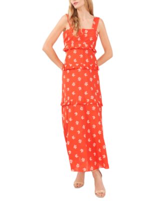 CeCe Plus Size Tiered Ruffle Neck Dress - Dresses & Skirts