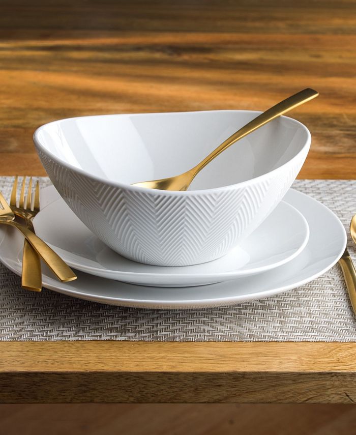 Euro Ceramica Highlands Serving Bowl Set, 4 Piece & Reviews Serveware