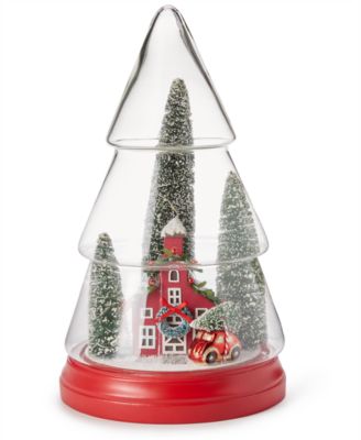 Holiday Lane Pastel Prism Lighted Christmas Tree Figurine, Created for Macy's