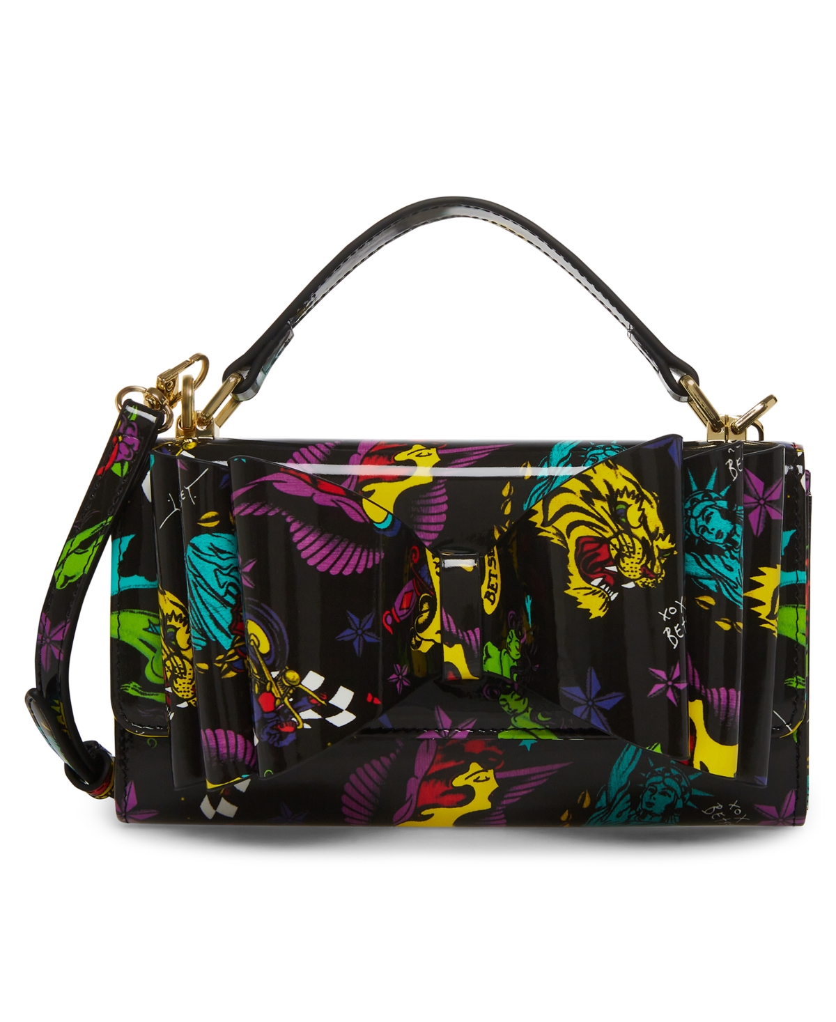 Betsey johnson wallet with bow on sale