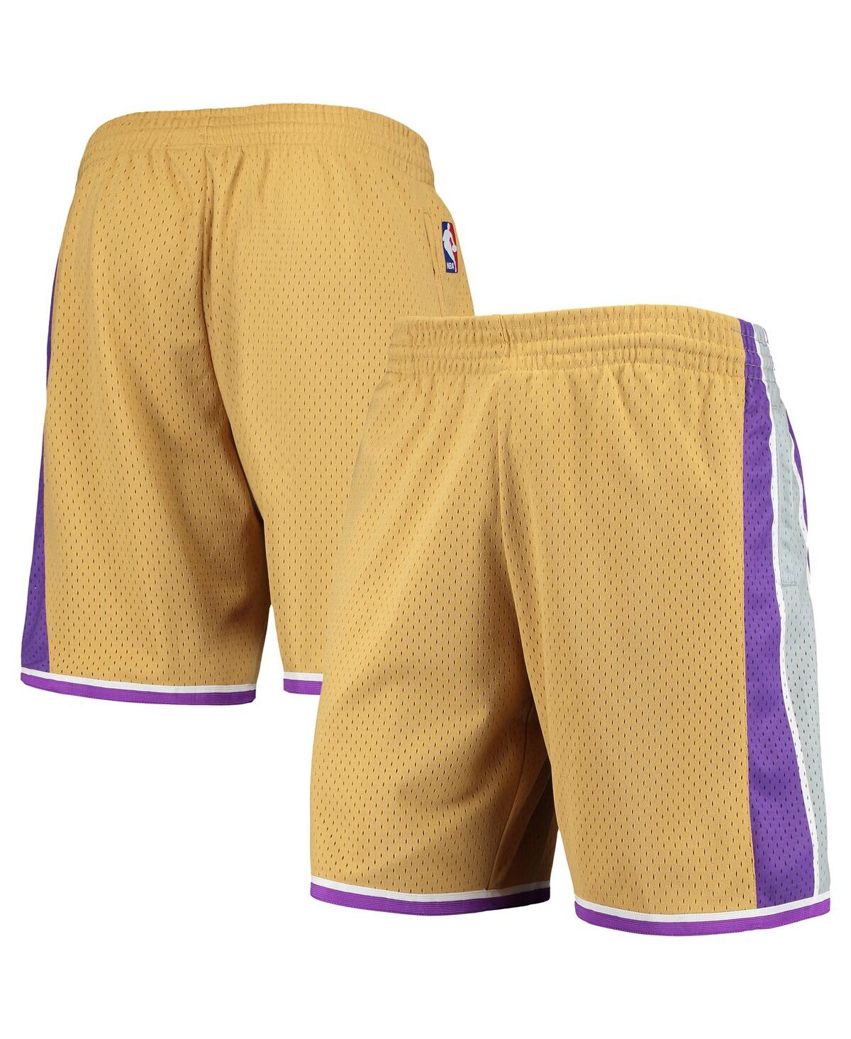 Mitchell & Ness Men's  Gold Sacramento Kings 2005-06 Hardwood Classics Swingman Shorts In Gold