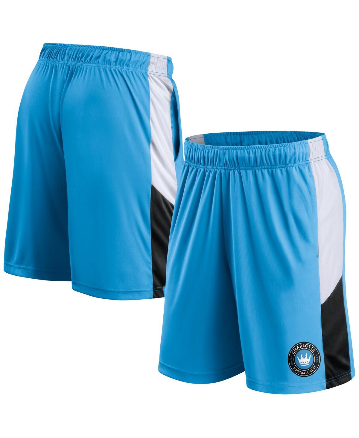 Shop Fanatics Men's  Blue Charlotte Fc Prep Squad Shorts