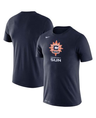 Men's Navy Connecticut Sun Logo Performance T-shirt