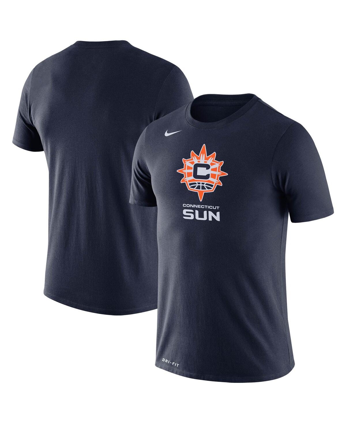Nike Navy Connecticut Sun Logo Performance T-shirt In Blue