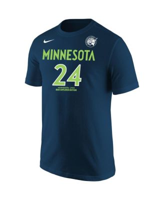 Men's Napheesa Collier Navy Minnesota Lynx Explorer Edition Name Number T-shirt