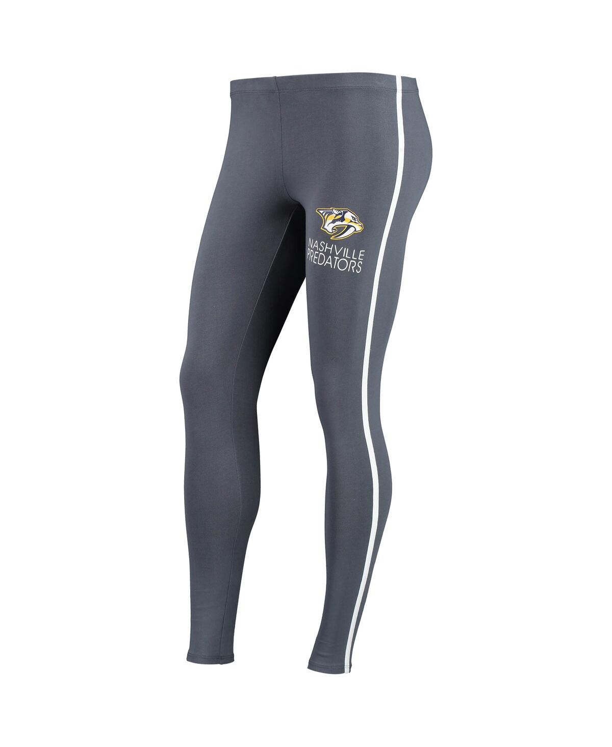 Women's Concepts Sport Charcoal Nashville Predators Sonata T-shirt and Leggings Set - Charcoal