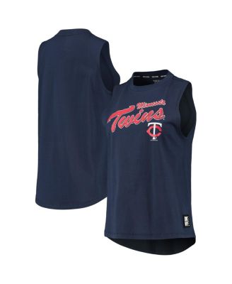 Women's Navy Minnesota Twins Marcie Tank Top