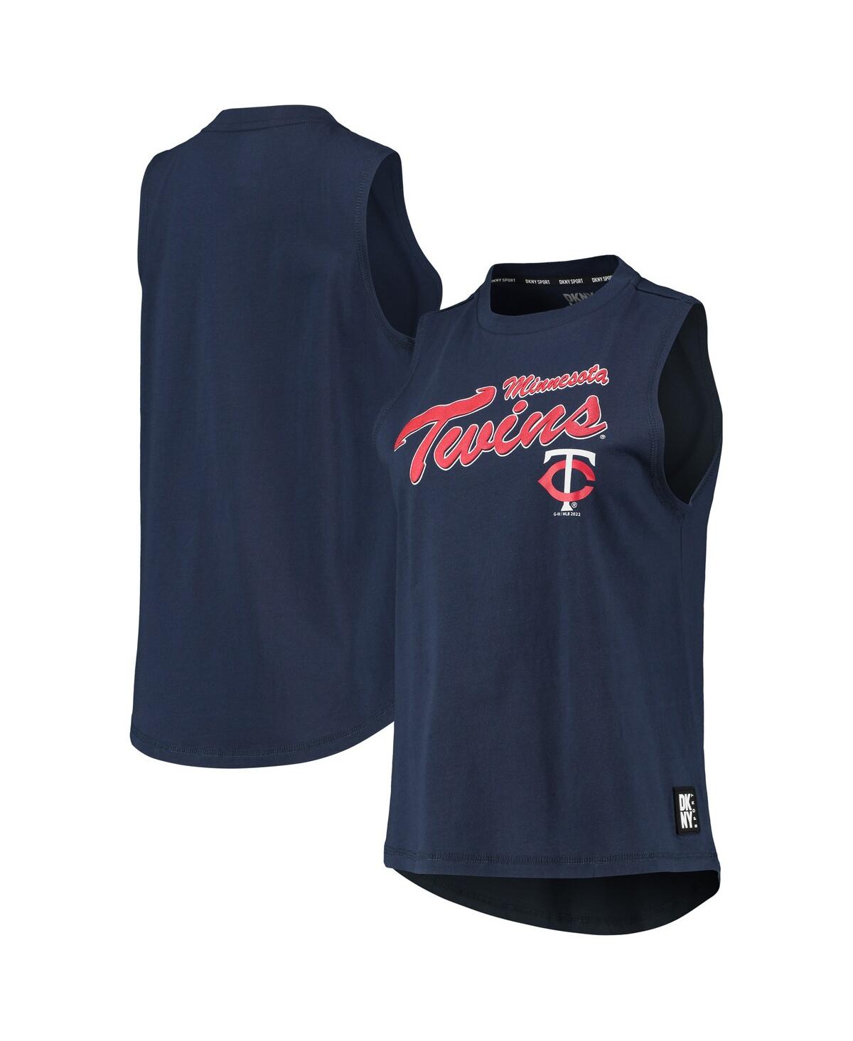 Shop Dkny Women's  Sport Navy Minnesota Twins Marcie Tank Top