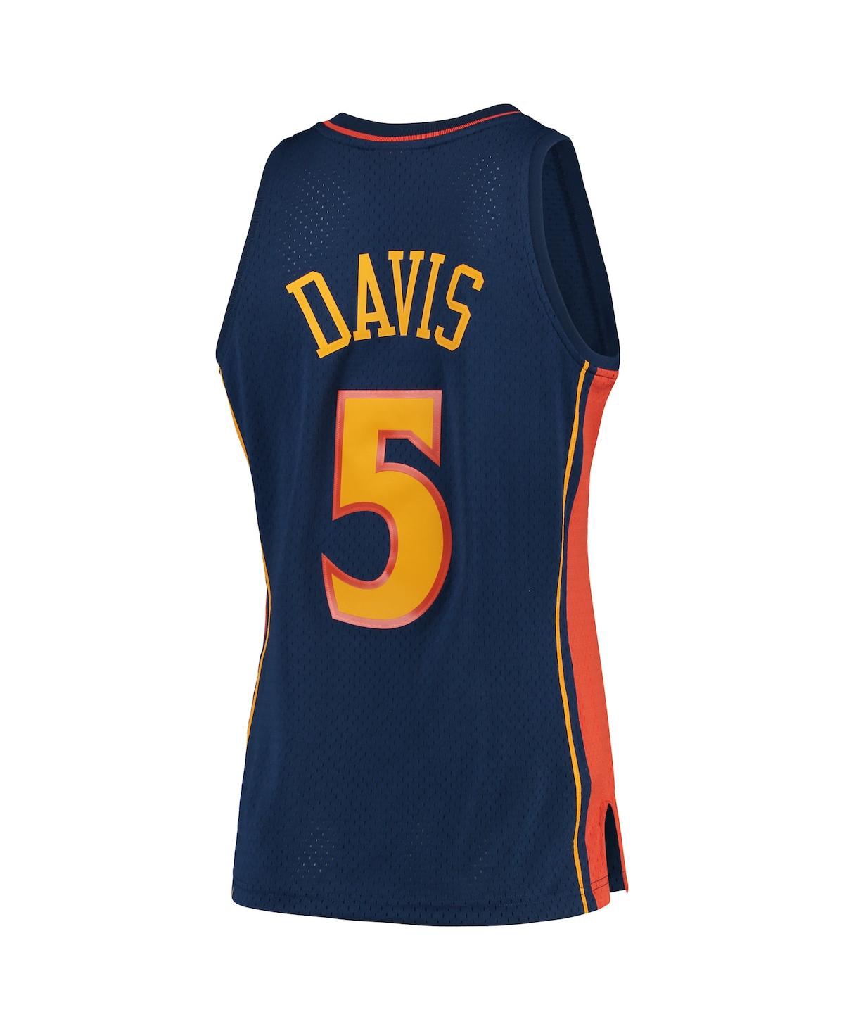 Men's Mitchell & Ness Baron DavisGolden State Warriors 2006-07 Hardwood Classics Swingman Player Jersey - Navy