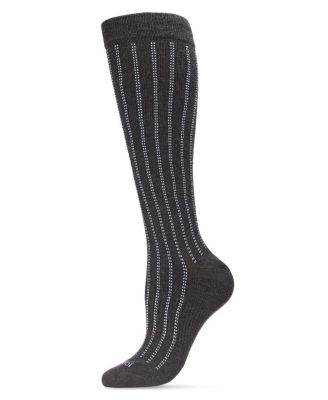 Men's Highway Stripe Cotton Compression Socks