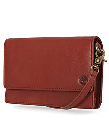 Women's RFID Leather Crossbody Bag Wallet Purse