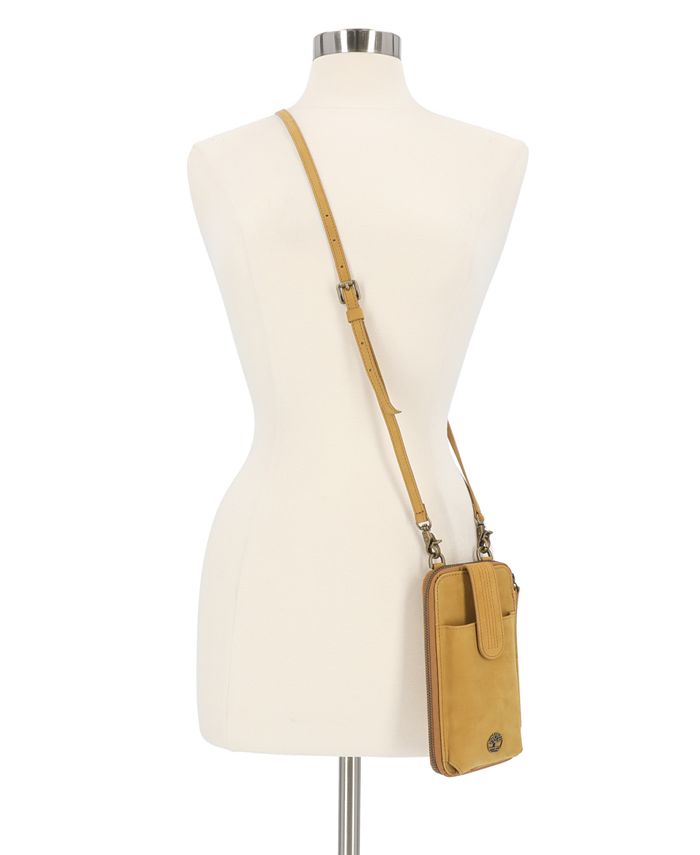 Timberland RFID Leather Phone Crossbody Wallet Bag Macy's
