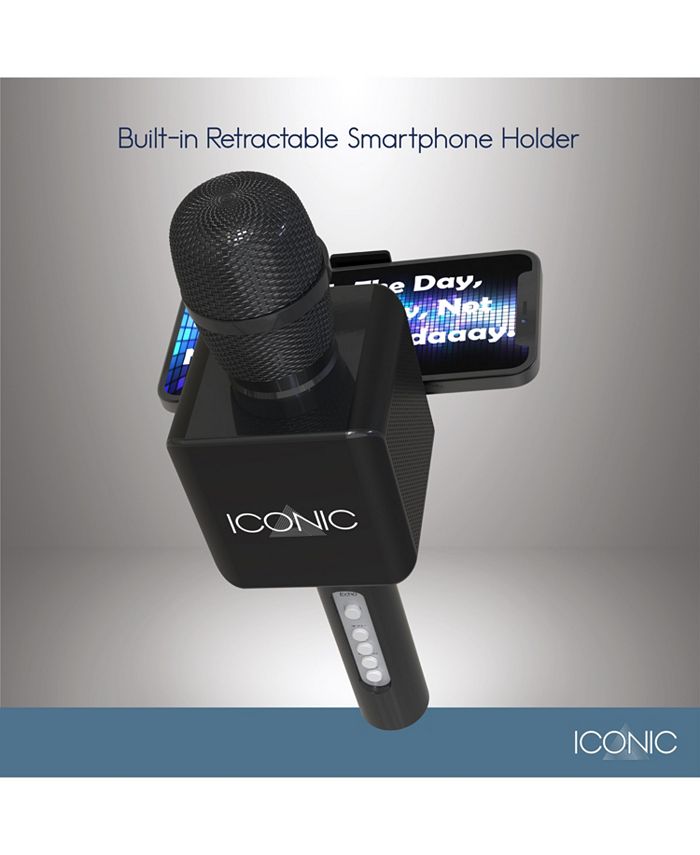 Tzumi Iconic Bluetooth Karaoke Microphone and Speaker Macy's