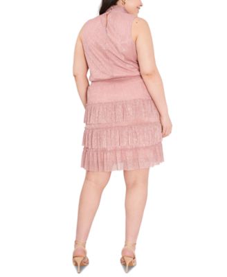 MSK Plus Size Sleeveless Smocked Waist Dress