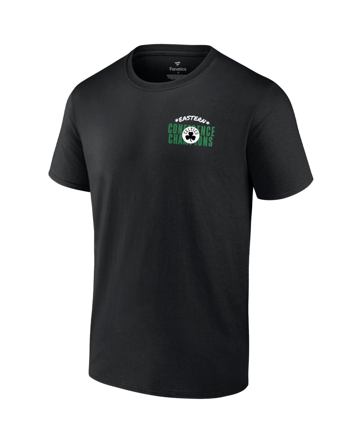Shop Fanatics Men's Boston Celtics  2022 Eastern Conference Champions Balanced Attack Roster T-shirt In Black