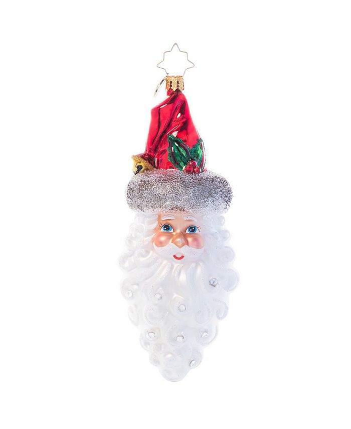 Christopher Radko Simply Stunning Santa Glass Ornaments Macy's