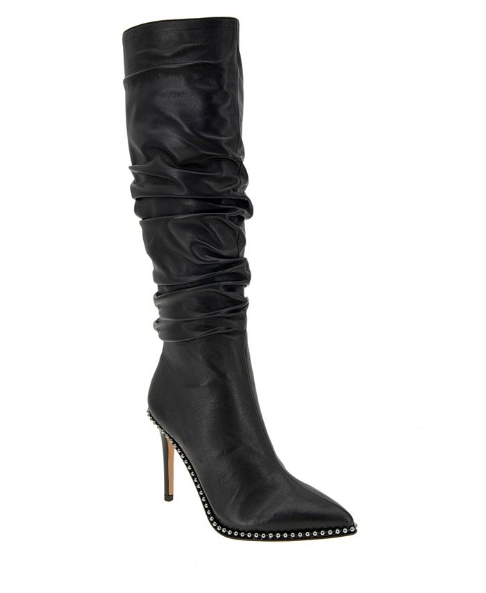 BCBGeneration Women's Harbi Pointy Toe Genuine Leather Boots - Macy's