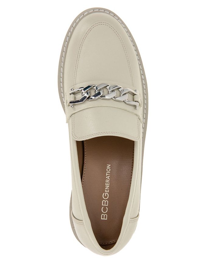 BCBGeneration Women's Tinaa Lug Sole Loafer - Macy's