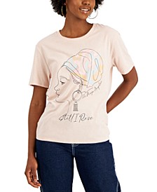 Juniors' Maya Angelou Still I Rise Graphic T-Shirt 