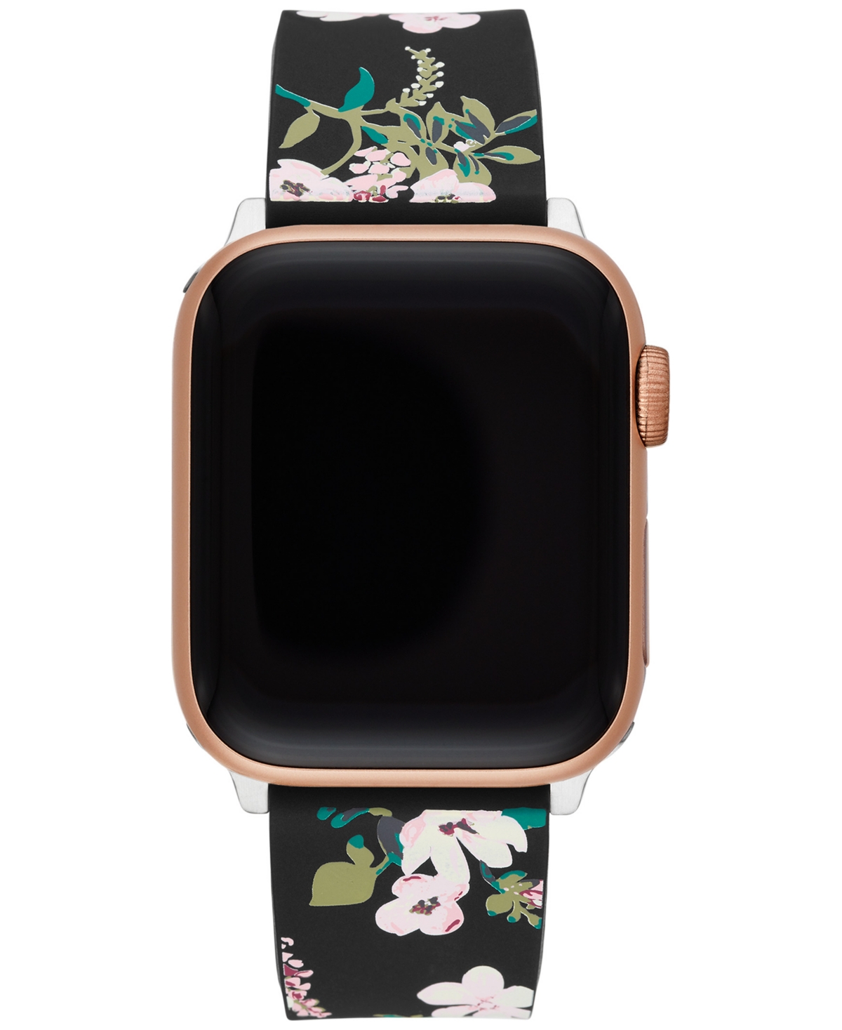 kate spade new york Women's Multicolored Floral Silicone Apple Watch® Strap  & Reviews - All Fashion Jewelry - Jewelry & Watches - Macy's