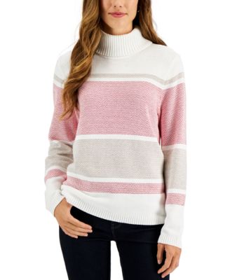Karen Scott Women's Cotton Turtleneck 