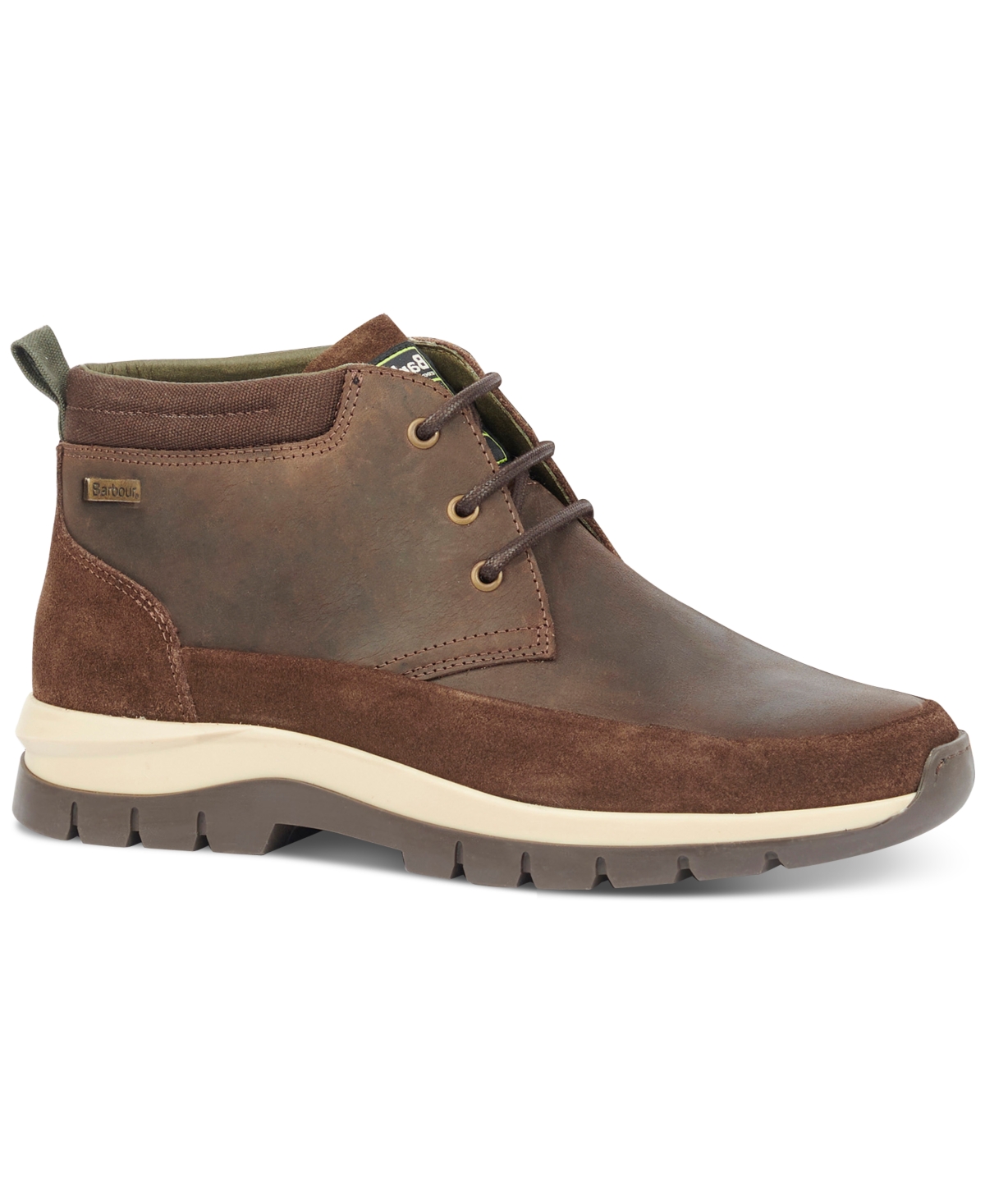 Shop Barbour Men's Underwood Lace-up Boot In Choco