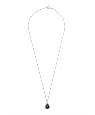 Onyx Beaded Earrings, Pendant and Ring Set