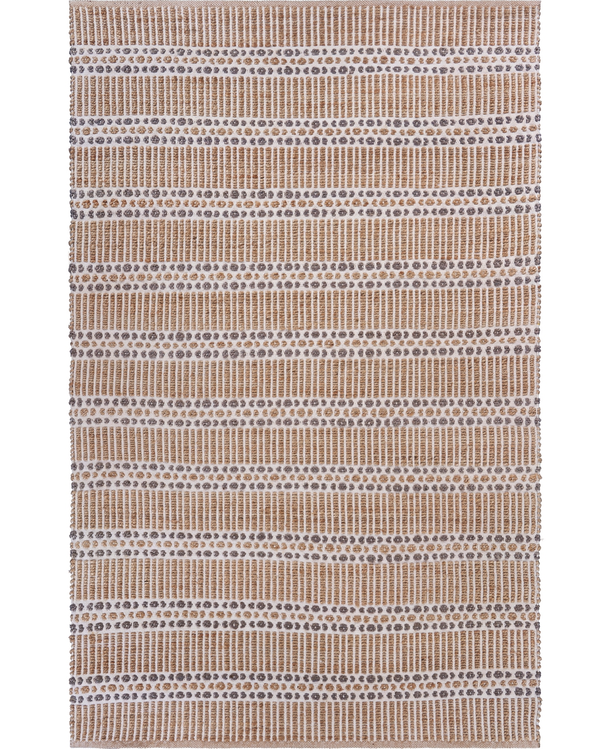 Lr Home Origin Psh03376 7'9" X 9'9" Area Rug In Ivory,gray