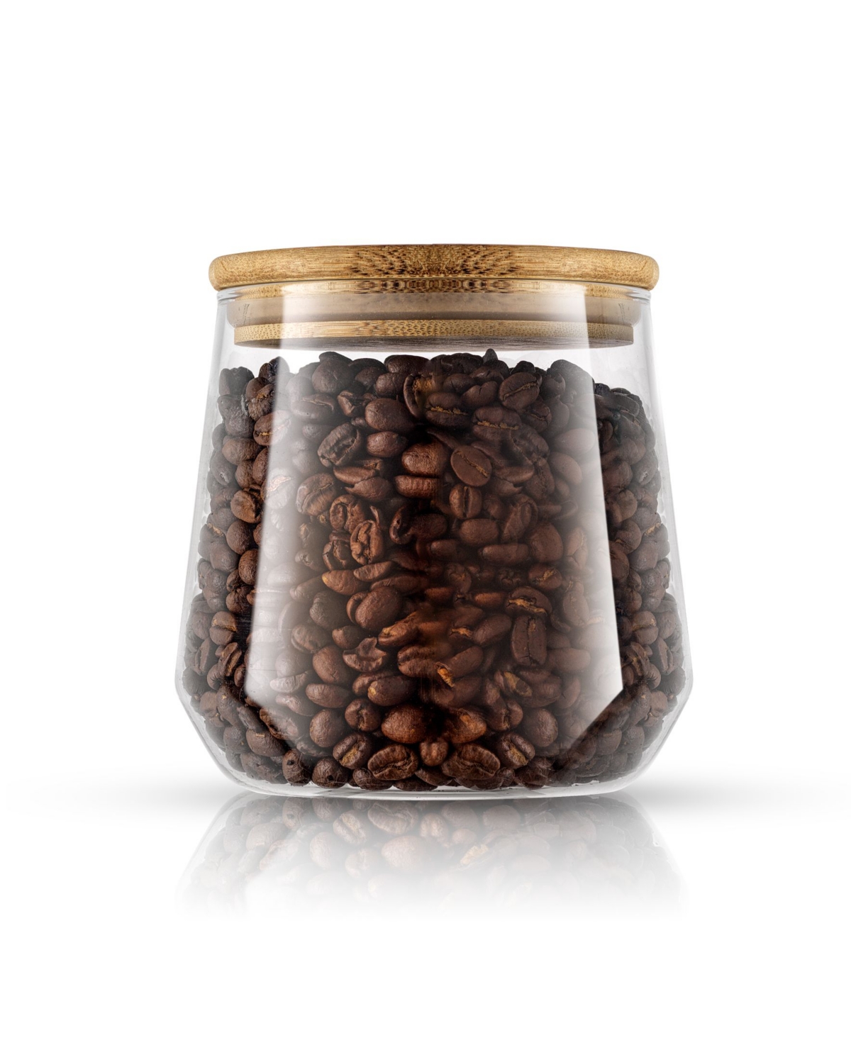 Joyjolt Glass Storage Jar, 930ml In Transparent