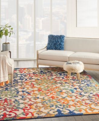 Aloha ALH21 7'10" x 10'6" Outdoor Area Rug