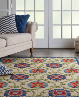 Aloha ALH19 3'6" x 5'6" Outdoor Area Rug