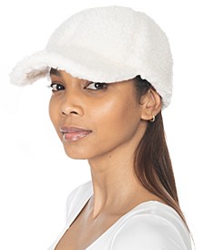 Women's Sherpa Baseball Cap Hat, Created for Macy's