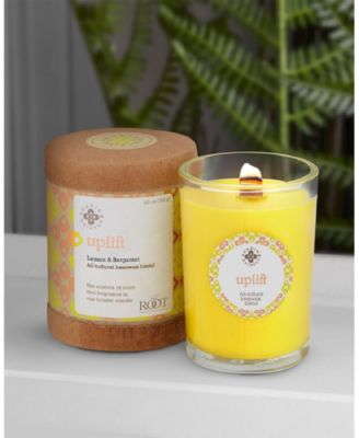 Seeking Balance Uplift Lemon Bergamot Spa Jar Candle, 6.5 oz