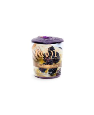 Votive Blackberry Honey 20 Hour Candles Set, 18 Piece