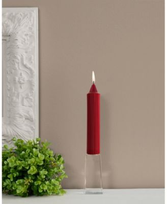 Grecian Collenette 7" Taper Candle Set, 4 Piece