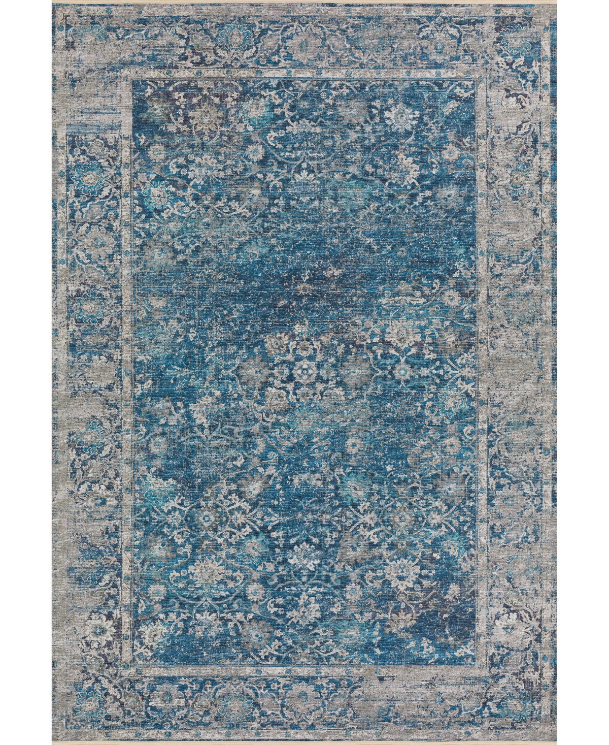 D Style Ionic IOC2 10' x 14' Area Rug - Navy