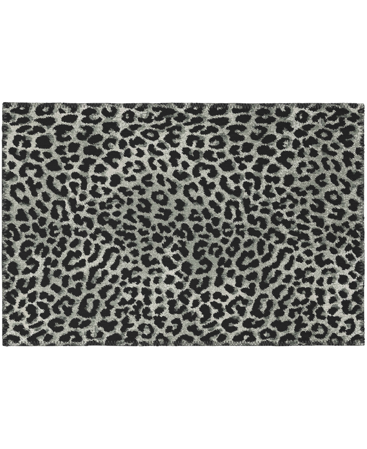 D Style Mali Ml2 1'8" X 2'6" Area Rug In Midnight