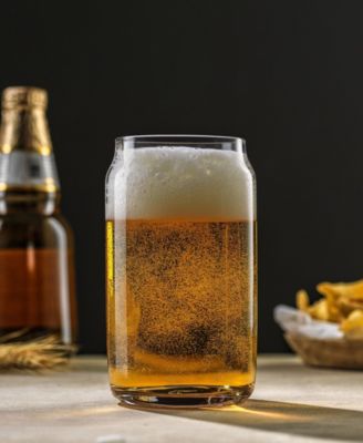 Beer Can Shaped Glasses, Set of 6