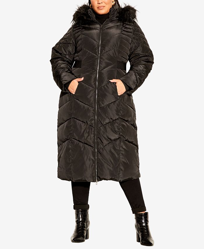 City chic deals puffer jacket