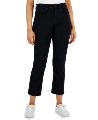 Style & Co - Women's High-Rise Cropped Mom Jeans