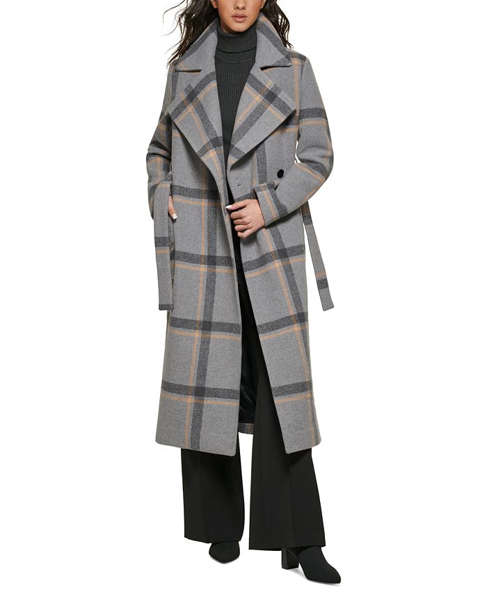 lara maxi wrap coat