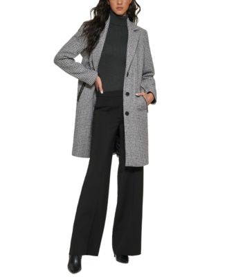 dkny petite coat