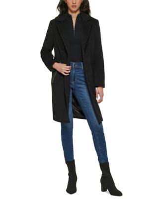 dkny plus size coats