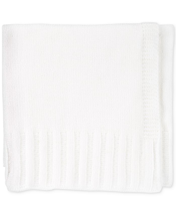 Carter's Baby Boys or Baby Girls Cozy Chenille Blanket with Ribbed Edge